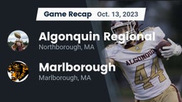 Recap: Algonquin Regional  vs. Marlborough  2023