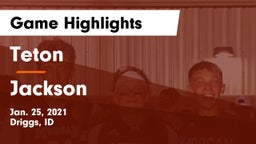 Teton  vs Jackson Game Highlights - Jan. 25, 2021
