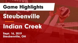 Steubenville  vs Indian Creek Game Highlights - Sept. 16, 2019