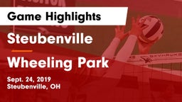 Steubenville  vs Wheeling Park Game Highlights - Sept. 24, 2019