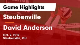 Steubenville  vs David Anderson  Game Highlights - Oct. 9, 2019