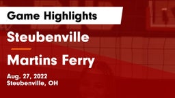 Steubenville  vs Martins Ferry  Game Highlights - Aug. 27, 2022