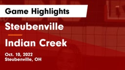 Steubenville  vs Indian Creek  Game Highlights - Oct. 10, 2022