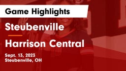 Steubenville  vs Harrison Central  Game Highlights - Sept. 13, 2023