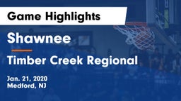 Shawnee  vs Timber Creek Regional  Game Highlights - Jan. 21, 2020