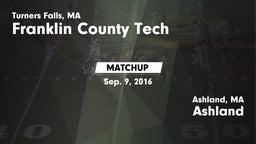 Matchup: Franklin County vs. Ashland  2016