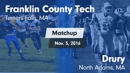 Matchup: Franklin County vs. Drury  2016