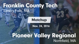 Matchup: Franklin County vs. Pioneer Valley Regional  2016