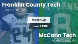 Matchup: Franklin County vs. McCann Tech  2018