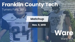 Matchup: Franklin County vs. Ware  2018
