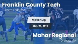 Matchup: Franklin County vs. Mahar Regional  2019