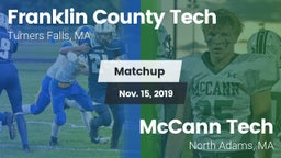 Matchup: Franklin County vs. McCann Tech  2019