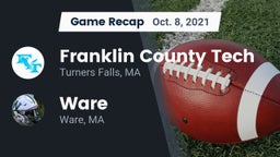 Recap: Franklin County Tech  vs. Ware  2021