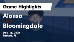 Alonso  vs Bloomingdale  Game Highlights - Dec. 16, 2020