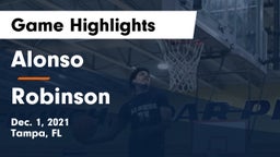 Alonso  vs Robinson  Game Highlights - Dec. 1, 2021