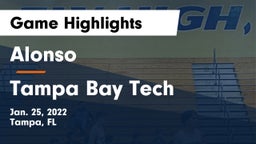 Alonso  vs Tampa Bay Tech Game Highlights - Jan. 25, 2022