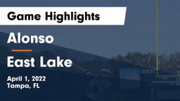 Alonso  vs East Lake  Game Highlights - April 1, 2022