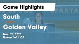 South  vs Golden Valley  Game Highlights - Nov. 28, 2023