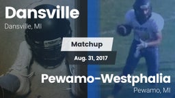 Matchup: Dansville High vs. Pewamo-Westphalia  2017