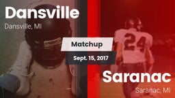 Matchup: Dansville High vs. Saranac  2017