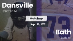 Matchup: Dansville High vs. Bath  2017
