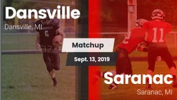 Matchup: Dansville High vs. Saranac  2019
