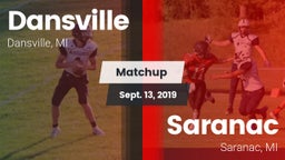 Matchup: Dansville High vs. Saranac  2019