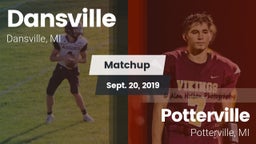 Matchup: Dansville High vs. Potterville  2019