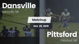 Matchup: Dansville High vs. Pittsford  2019