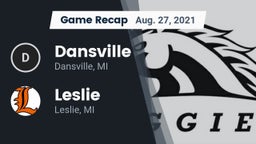 Recap: Dansville  vs. Leslie  2021