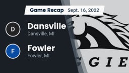 Recap: Dansville  vs. Fowler  2022