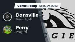 Recap: Dansville  vs. Perry  2023