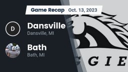 Recap: Dansville  vs. Bath  2023