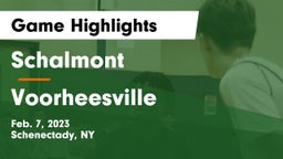 Schalmont  vs Voorheesville  Game Highlights - Feb. 7, 2023