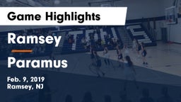 Ramsey  vs Paramus  Game Highlights - Feb. 9, 2019