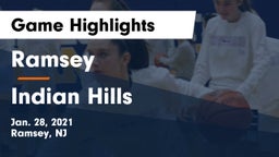 Ramsey  vs Indian Hills  Game Highlights - Jan. 28, 2021