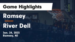Ramsey  vs River Dell  Game Highlights - Jan. 24, 2023