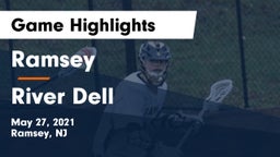 Ramsey  vs River Dell  Game Highlights - May 27, 2021
