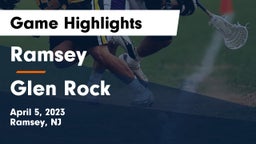 Ramsey  vs Glen Rock  Game Highlights - April 5, 2023