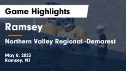 Ramsey  vs Northern Valley Regional -Demarest Game Highlights - May 8, 2023
