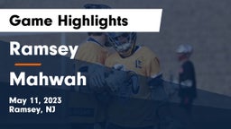 Ramsey  vs Mahwah  Game Highlights - May 11, 2023