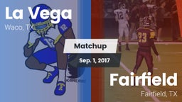 Matchup: La Vega  vs. Fairfield  2017