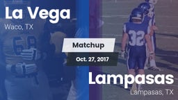 Matchup: La Vega  vs. Lampasas  2017