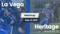 Matchup: La Vega  vs. Heritage  2019