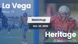 Matchup: La Vega  vs. Heritage  2020