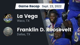 Recap: La Vega  vs. Franklin D. Roosevelt  2022