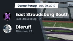 Recap: East Stroudsburg South  vs. Dieruff  2017