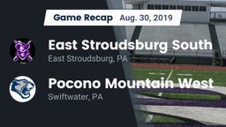 Recap: East Stroudsburg  South vs. Pocono Mountain West  2019