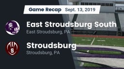Recap: East Stroudsburg  South vs. Stroudsburg  2019