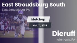 Matchup: East Stroudsburg vs. Dieruff  2019